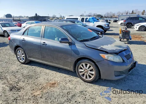 2009 Toyota Corolla Base z USA, uszkodzony, nr VIN 1NXBU40E39Z141419